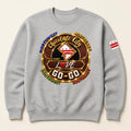 Chocolate City Love Go-Go Crewneck, Gray, Original Brown and Gold logo