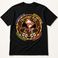 Chocolate City Love Go-Go Tee, Black, Original Brown and Gold logo