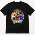 DMV Love Go-Go Tee, Black, Flag Colors logo