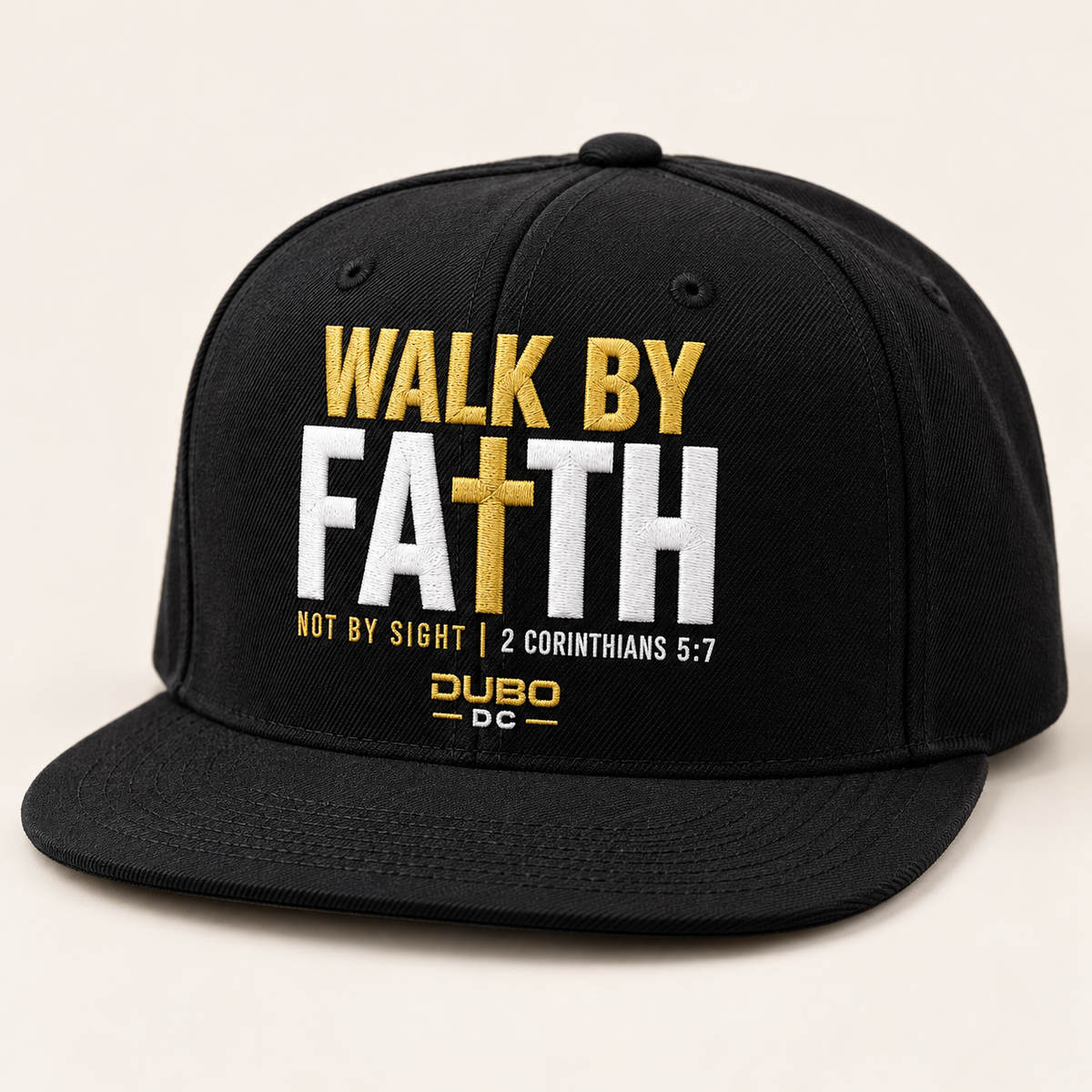 Faith Collection Snapback — artwork shown on the product