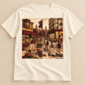 Georgia Ave Then and Now Tee — artwork shown on the product